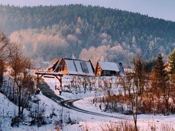 Ferie, promocja, domki na wynajem, góry, Beskidy, atrakcje na ferie