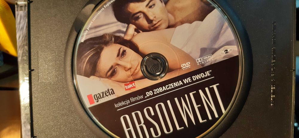 dvd kultowy film absolwent