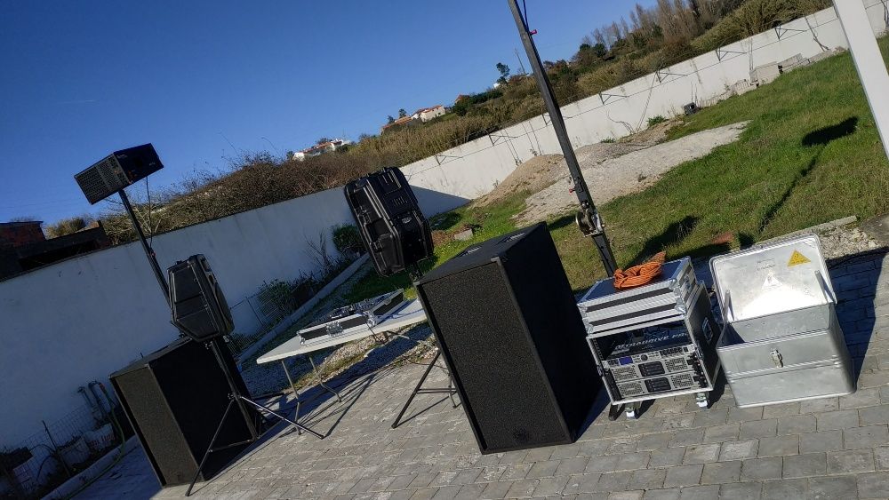 alugo PA até 9000w rms