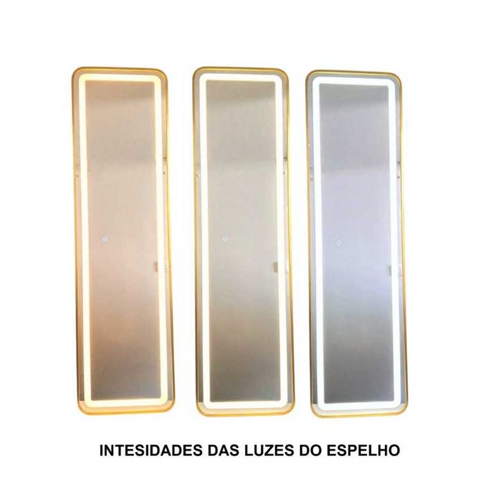 Espelhos Dourados Com Luz (NOVOS)