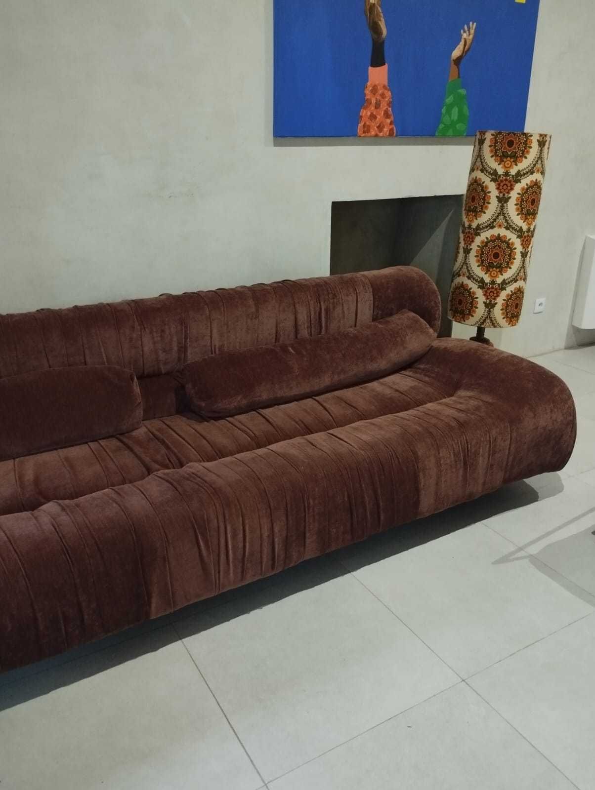 Sofa Divano Lounge Veludo