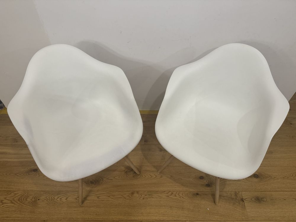 Krzesla krzeslo biale fotel loft loftowe skandynawskie