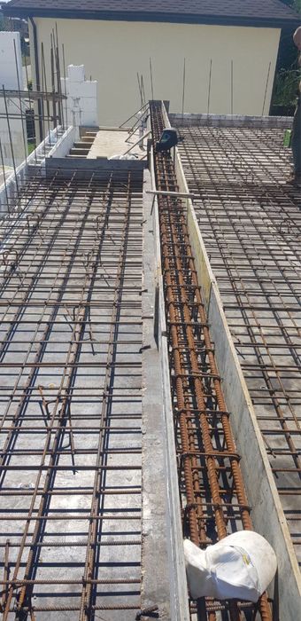 Бетонні роботи | Армопояс | Бетоные роботы | моноліт плити перекриття