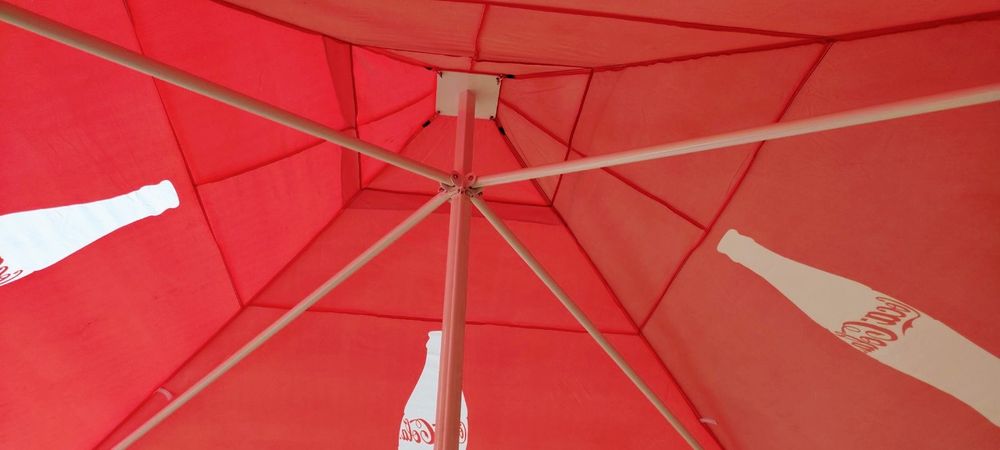 Тент на зонт тросовый 3.5х3.5 новый.