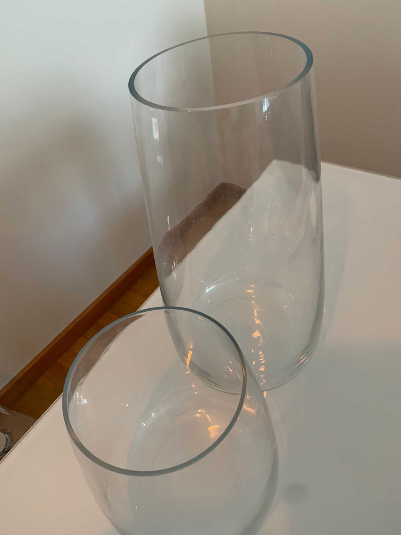 Conjunto de 2 jarras em vidro IKEA