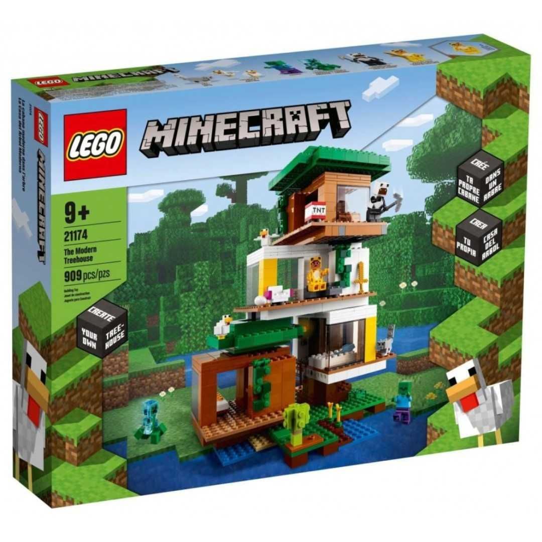 Lego Minecraft 21174 Современный домик на дереве. В наличии