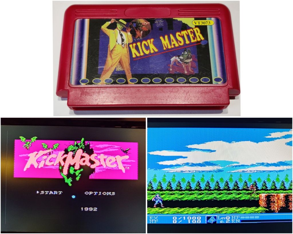 Gra Kick Master Pegasus Nintendo Famicom kartridż dyskietka kasetka