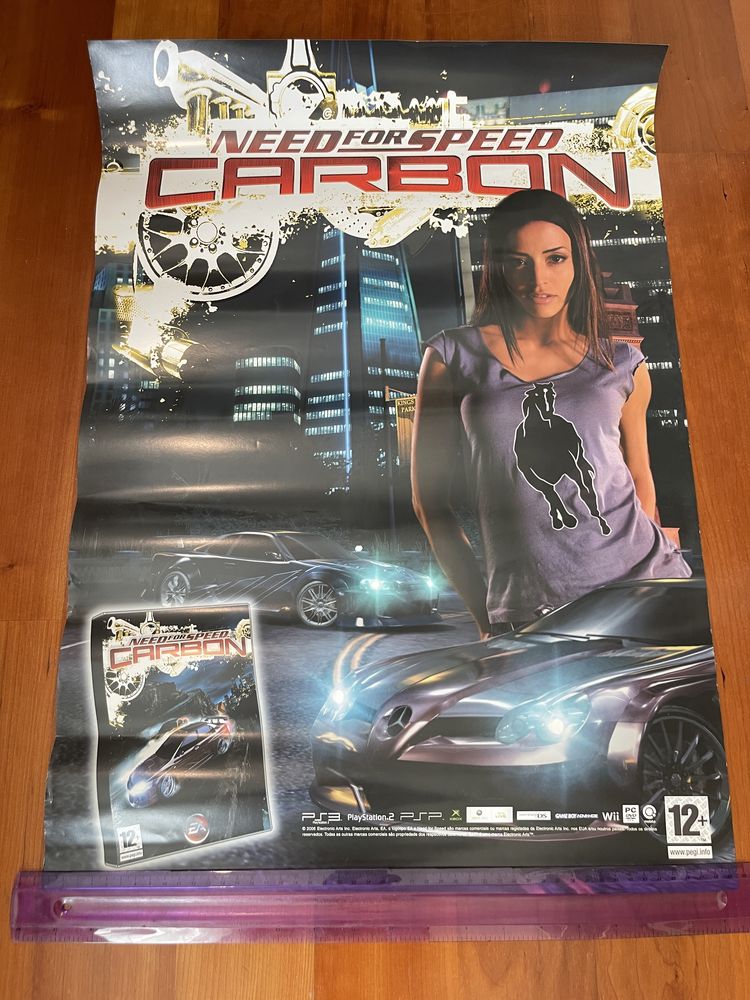 Poster Need for Speed Carbon e Fifa 2007