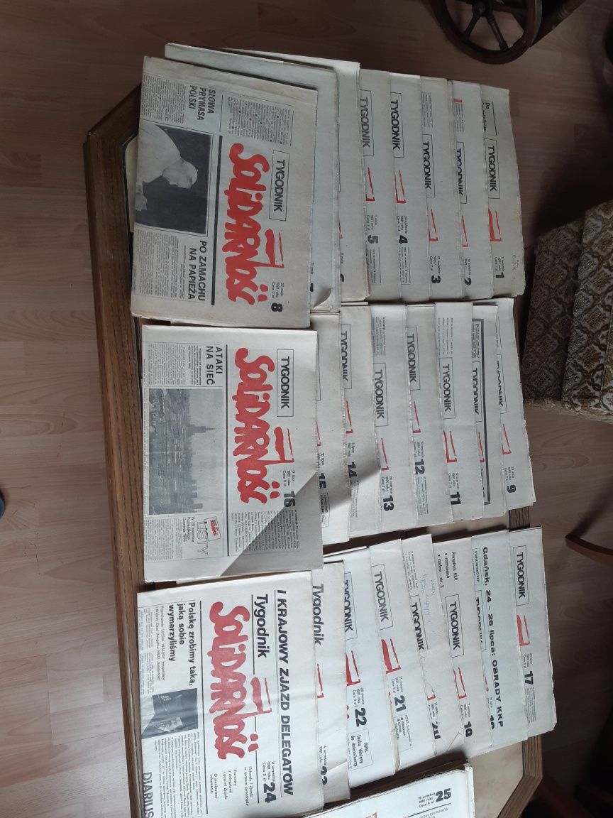 Solidarności tygodnik wszystkie numery PRL