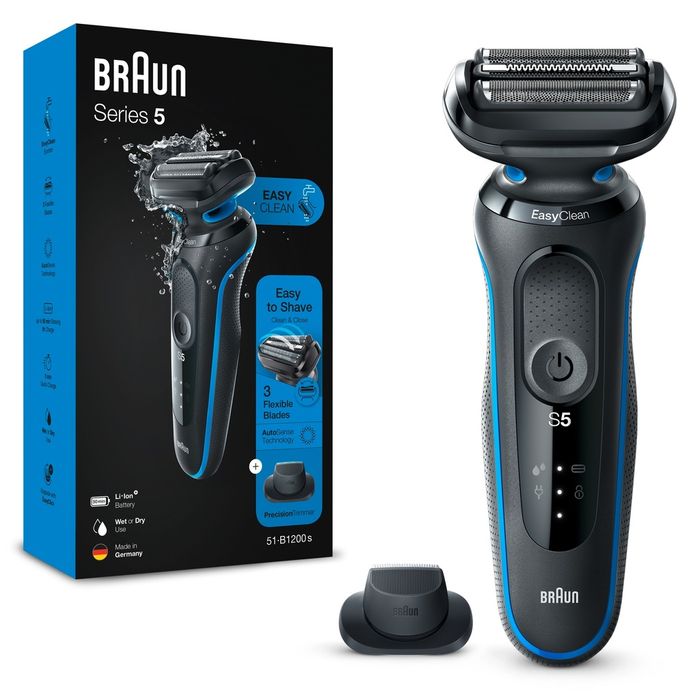 Braun Series 5 Golarka Foliowa Wet&Dry EasyClean Trymer Waterproo