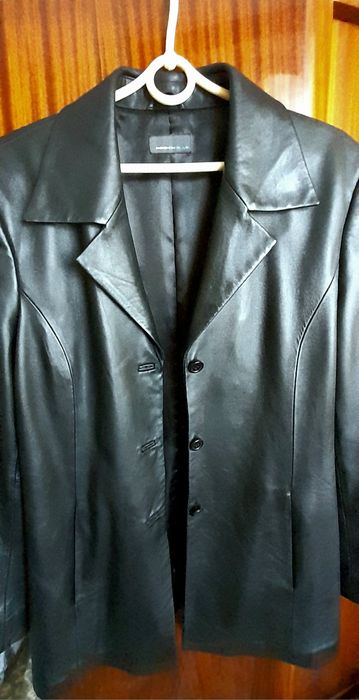 Піджак жіночий шкіряний, р.XL