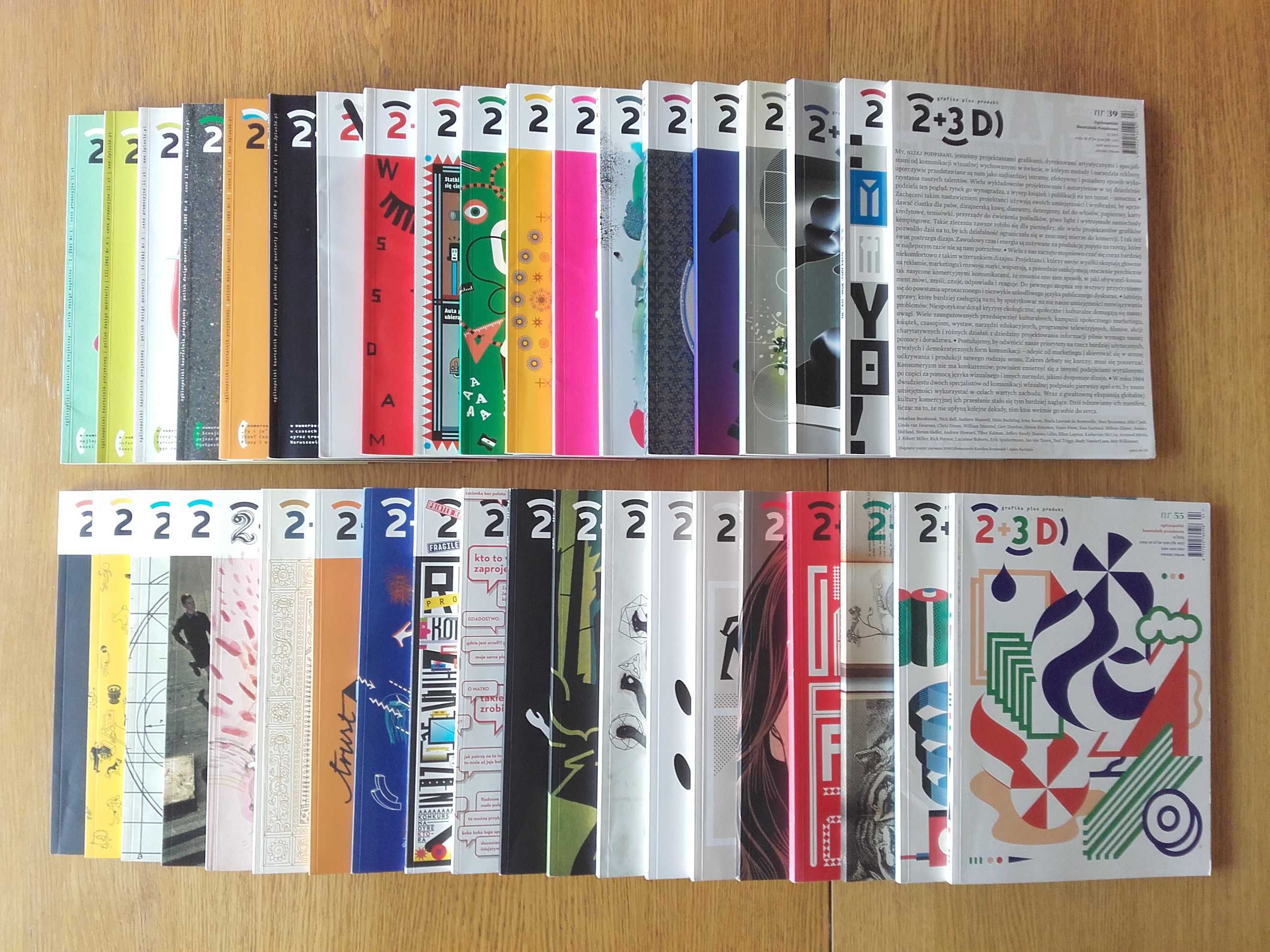 2+3D grafika plus produkt - 40 archiwalnych magazynów