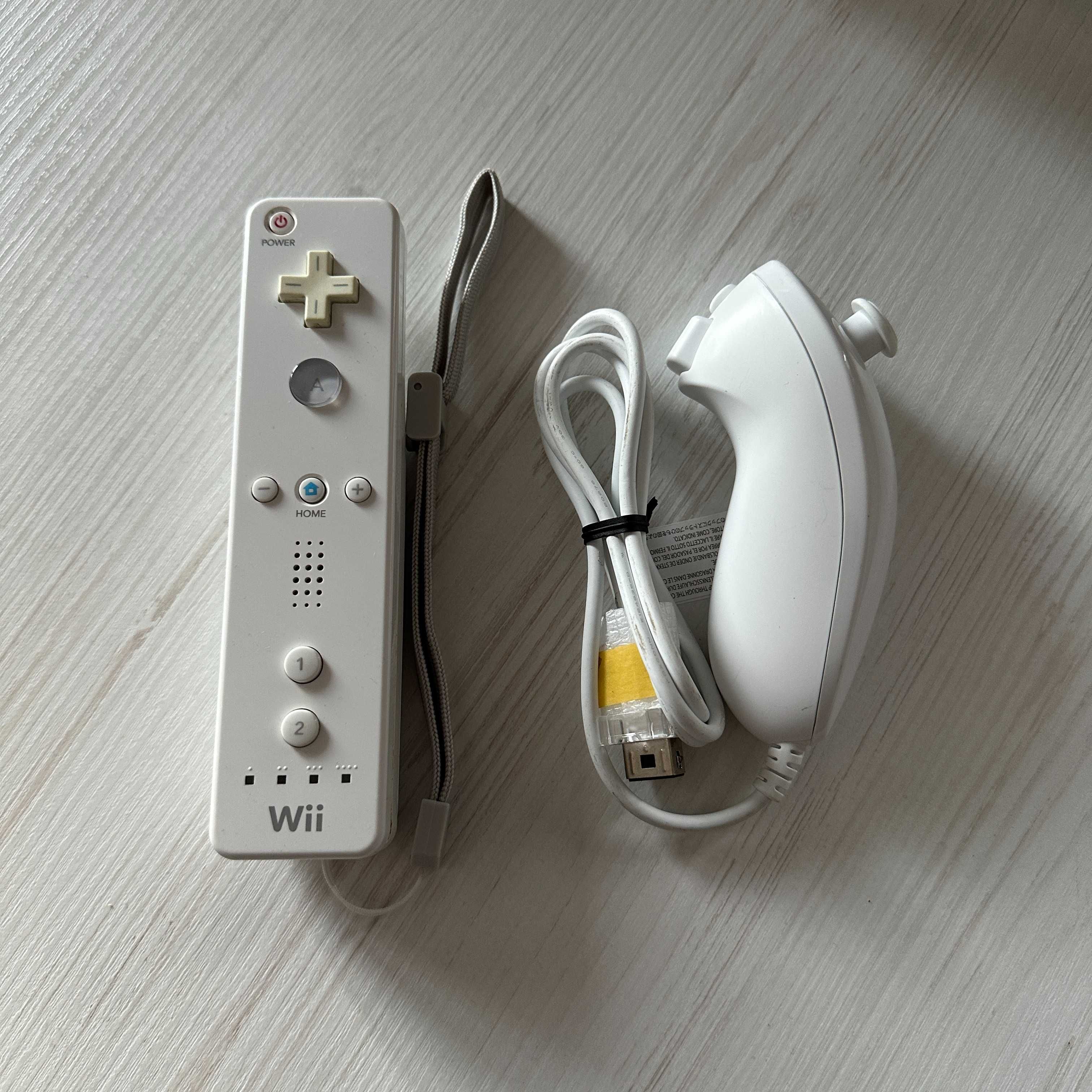 Konsola Nintendo Wii + Akcesoria i dodatki [Biała] 128GB