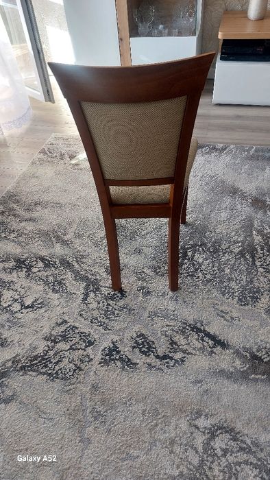 Stół, krzesła, 6 krzeseł BRW