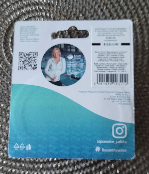 Zatyczki do uszu do pływania firmy Aqua Wave