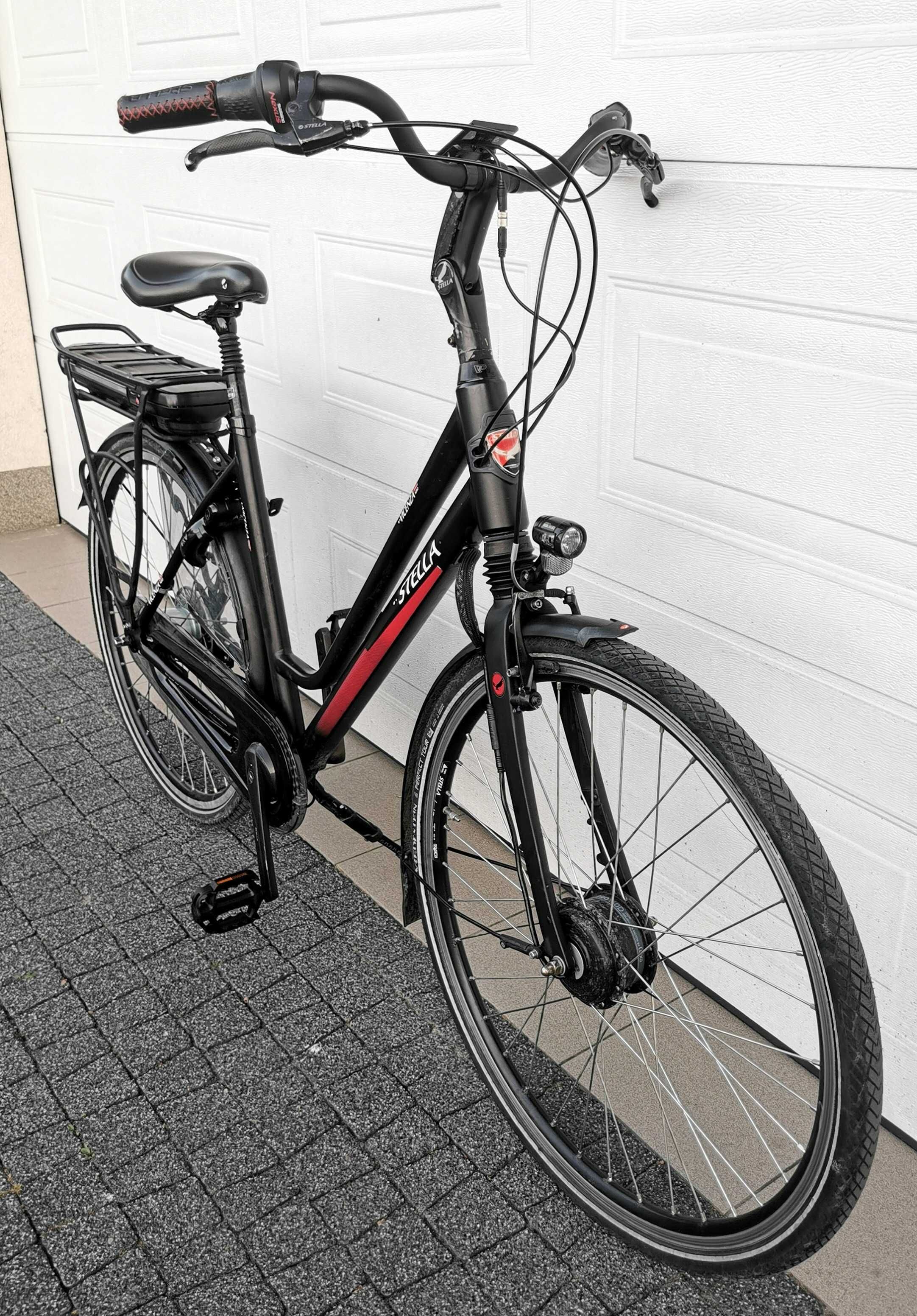 stella rower elektryczny dobra bateria  shimano nexus 7