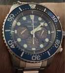 Relogio seiko , Solar, 44m,  homenagem aos oceanos