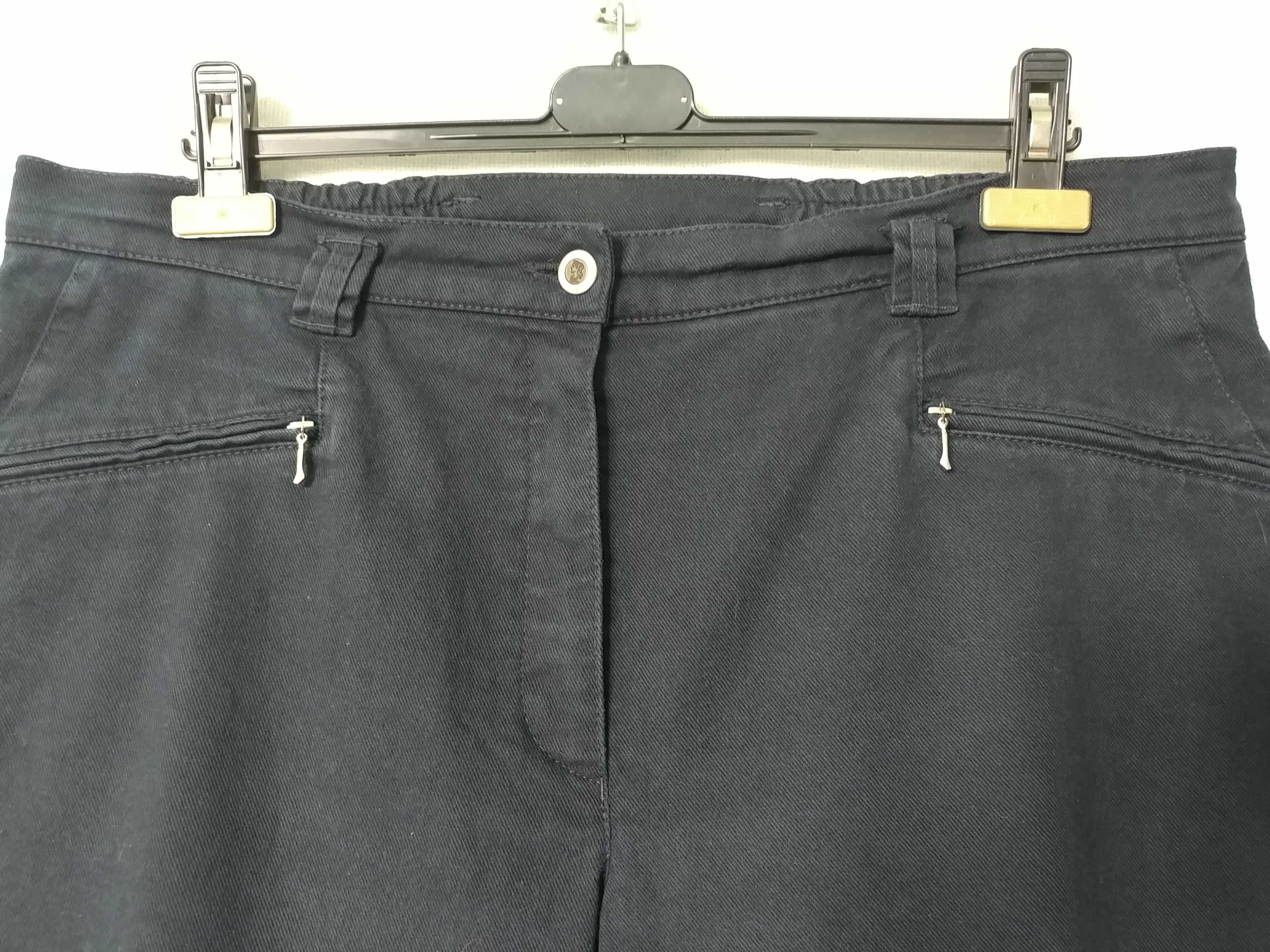 Синие шорты бриджи Ulla Popken XXL