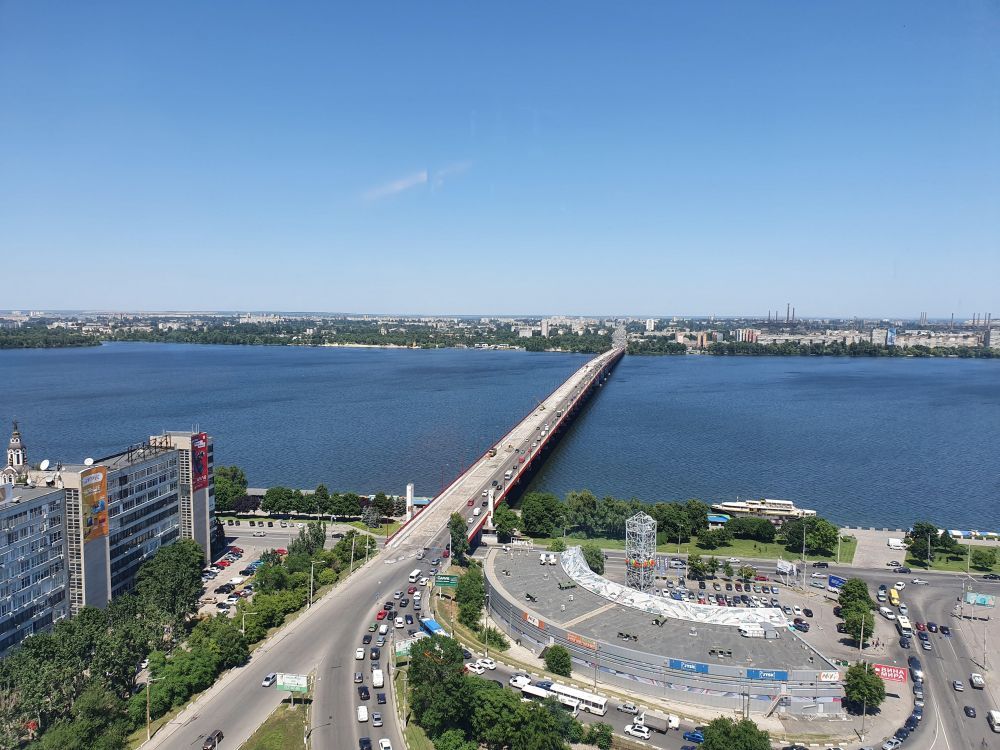 4к Центр Днепра студия 171 м2 ЖК Мост Сити Дуэт Loft White Маяк