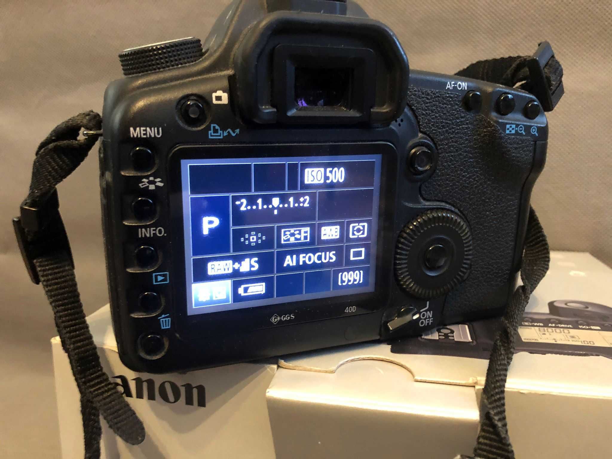 Canon EOS 5D mark II – pełna klatka – zestaw fotograficzny