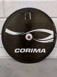 Dysk czasowy triathlonowy Corima koło karbonowe z szytką Tufo 25 mm