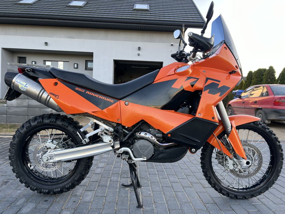 KTM 950 adventure 2004r. Zamiana