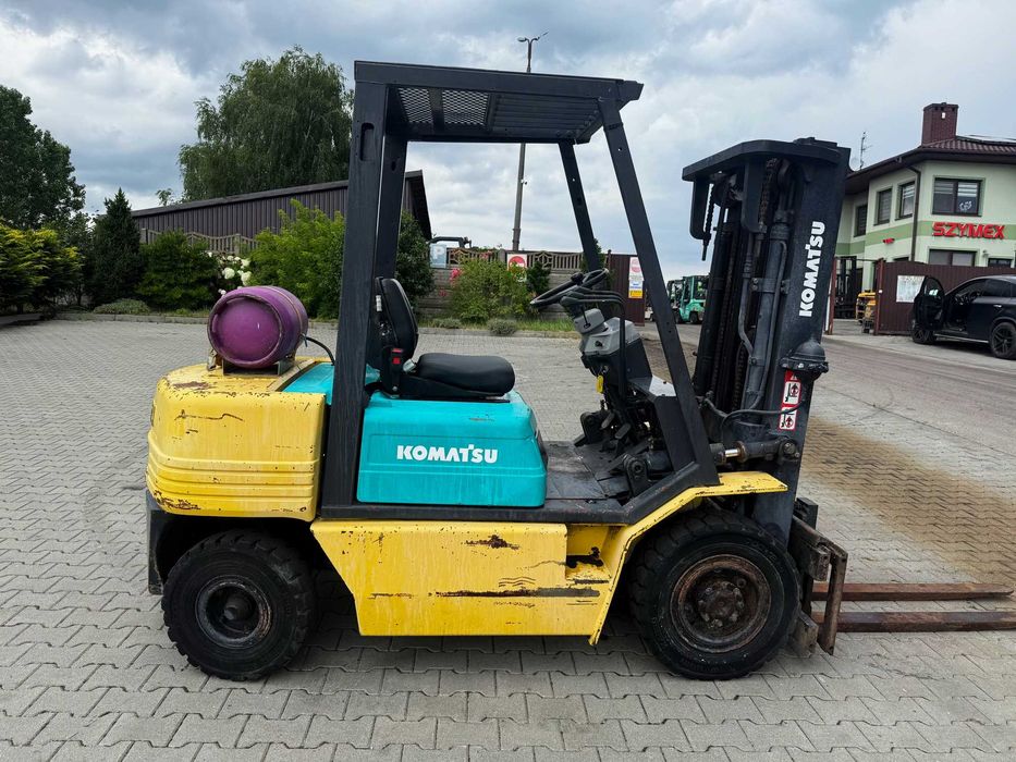 wózek widłowy KOMATSU FG25 LPG 2500kg Trpilex 4.30m przesuw 8000mtg