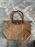 Longchamp torebka beżowa