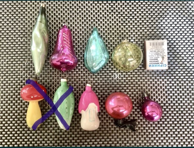 Игрушки на елку