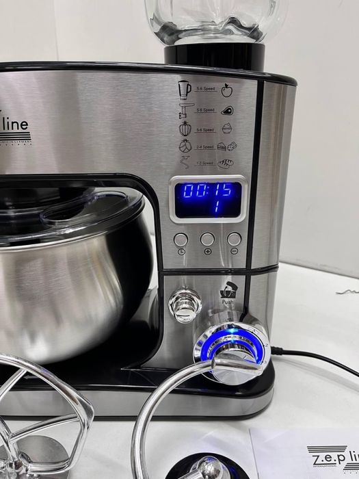 РОЗПРОДАЖ до 40%‼️Кухонний комбайн Зеплайн Zepline ZP-135 + ГАРАНТІЯ