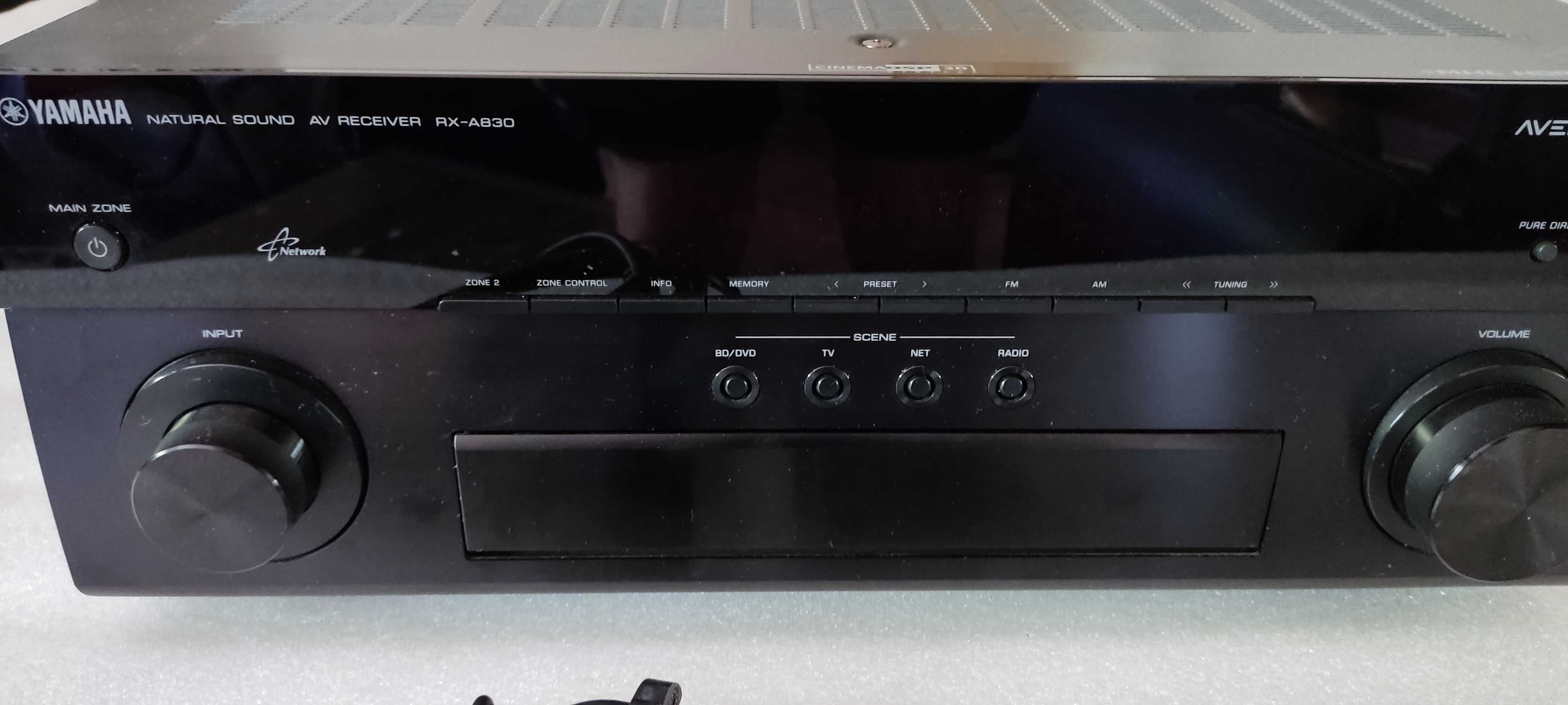 Amplituner Yamaha RX-A830 7.2 czarny
