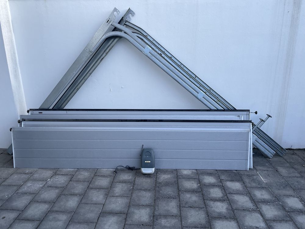 Portão garagem seccionado