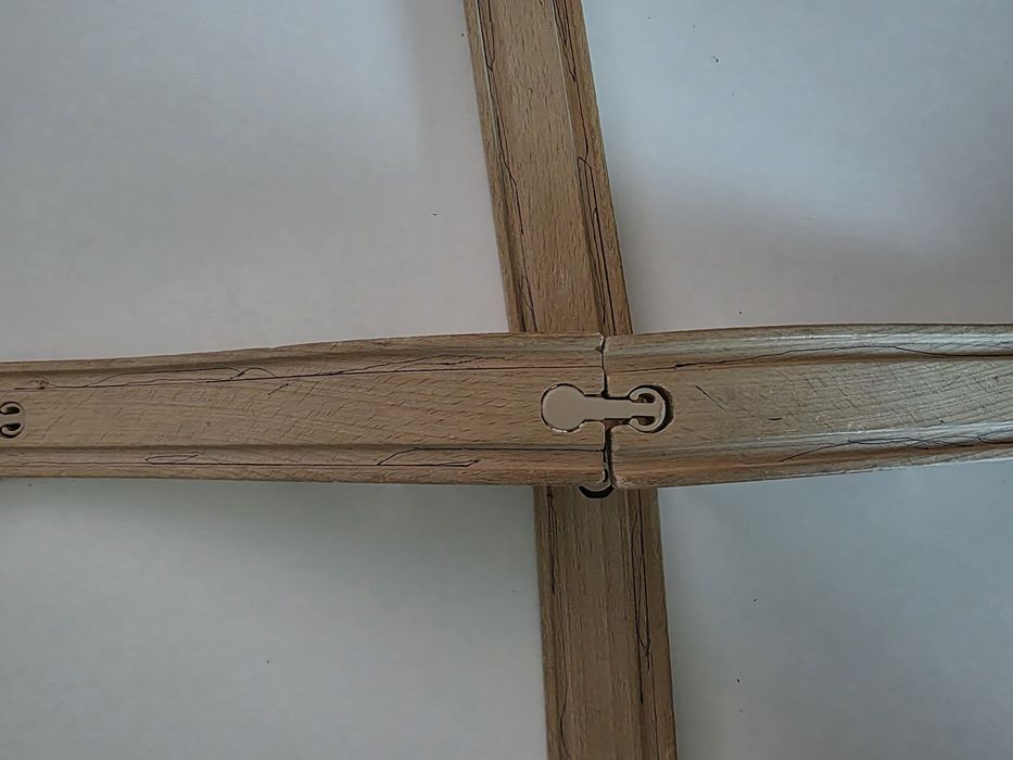 Kolejka drewniana ósemka Ikea + dodatkowy tor