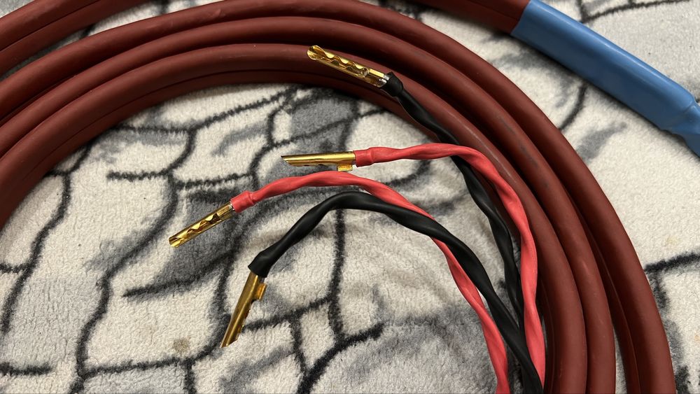 Legendarne kable Głośnikowe Audioquest Bedrock Made in USA Stan BDB