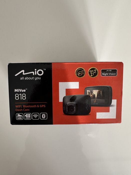 Wideorejestrator MIO -MiVue 818 WIFI,Bluetooth,GPS,Dash Cam