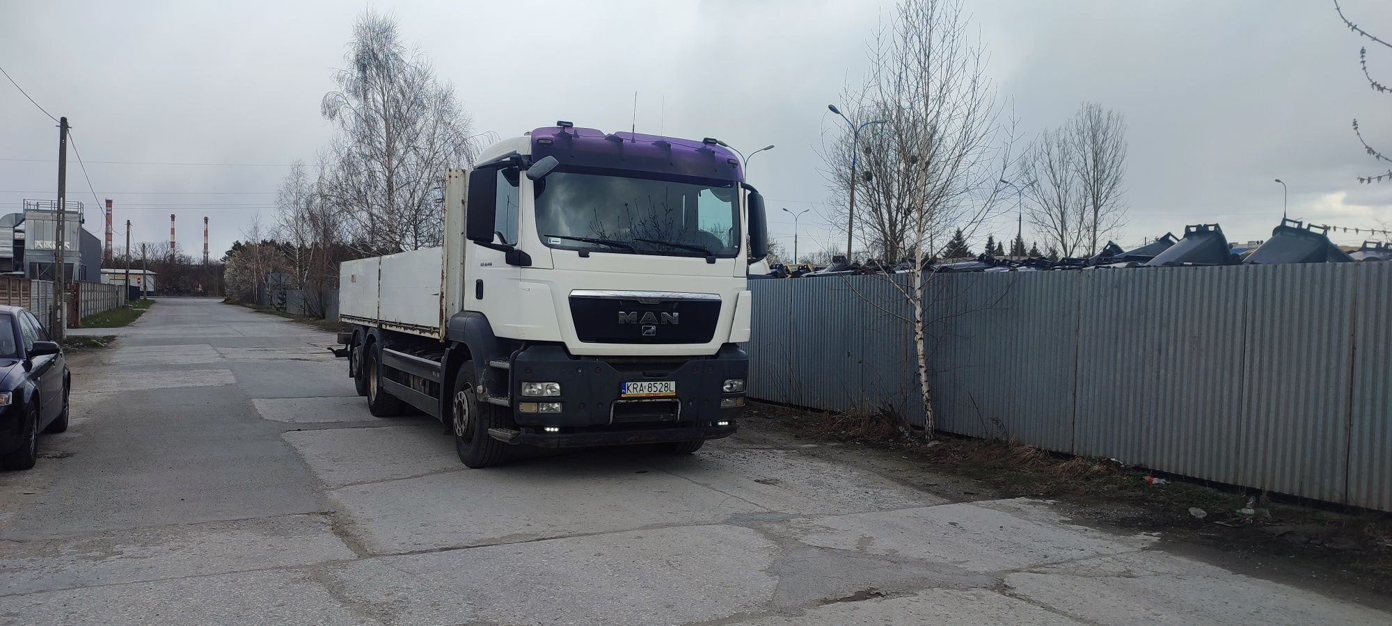 Man TGS 26.440 6x2 Manual 2008r . Oś skrętna!