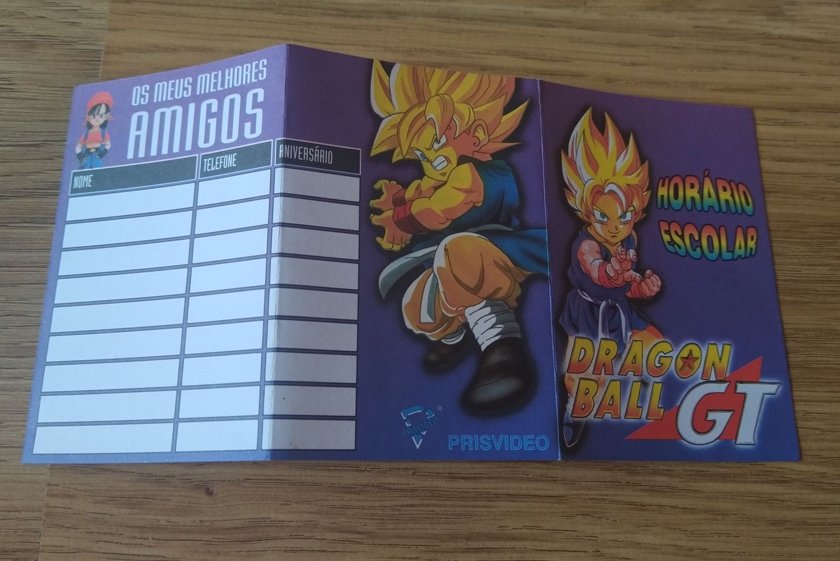 Horário Escolar do Dragon Ball GT