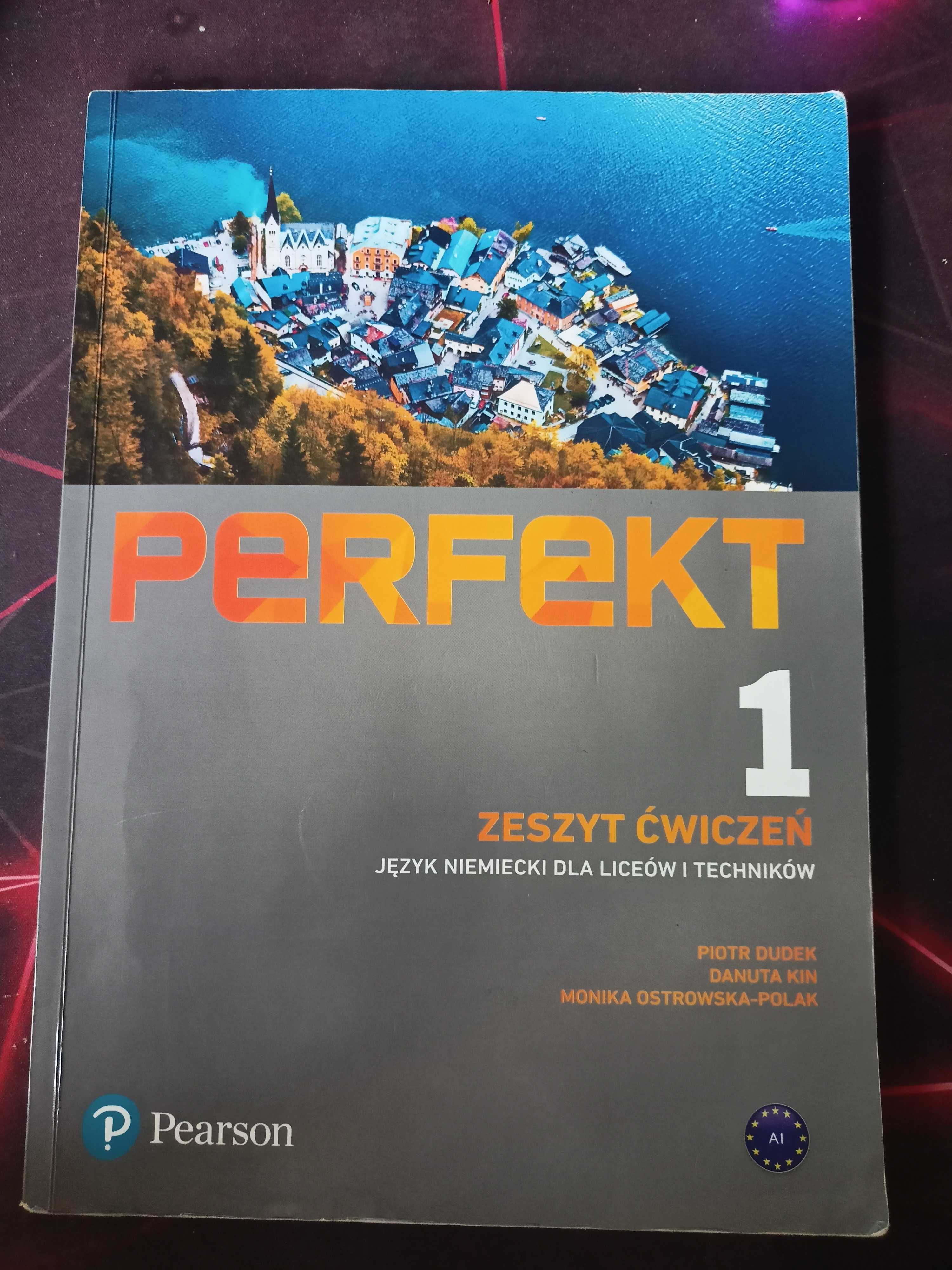Podręcznik i zeszyt ćwiczeń j.niemiecki Perfekt 1