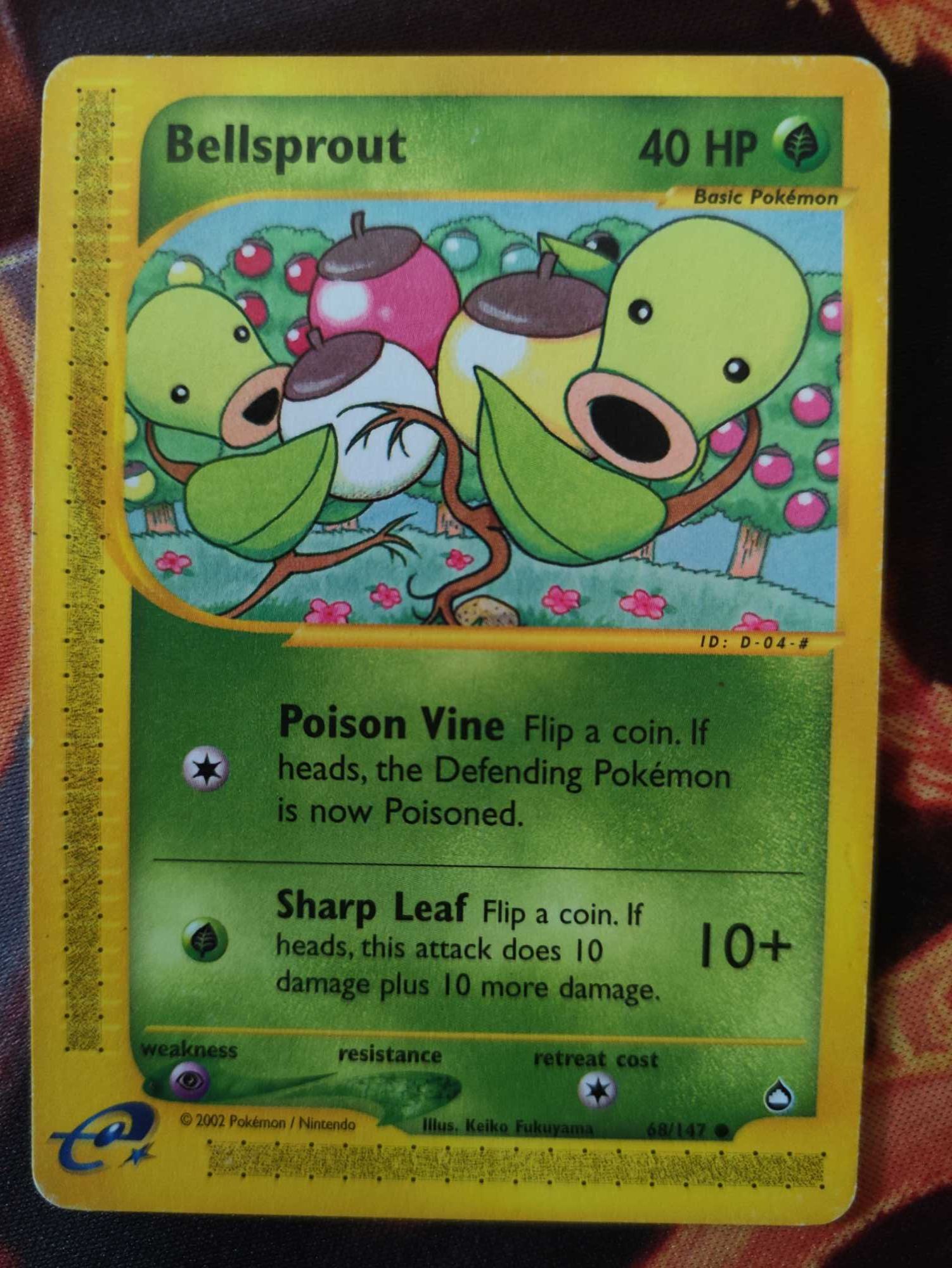 2 Bellsprout e weepimbell
