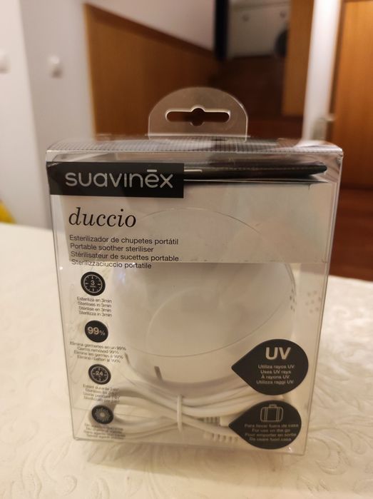 Estrelizador de chupetas portátil - suavinex