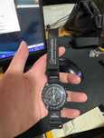Swatch x Omega Bioceramic Moonswatch Mission To Moonphase Snoopy
Black