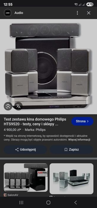 Kino domowe philips