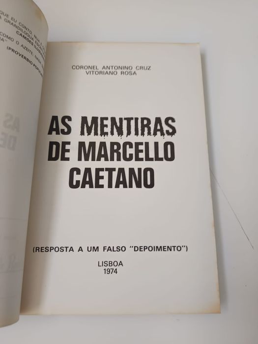 As mentiras de marcello Caetano