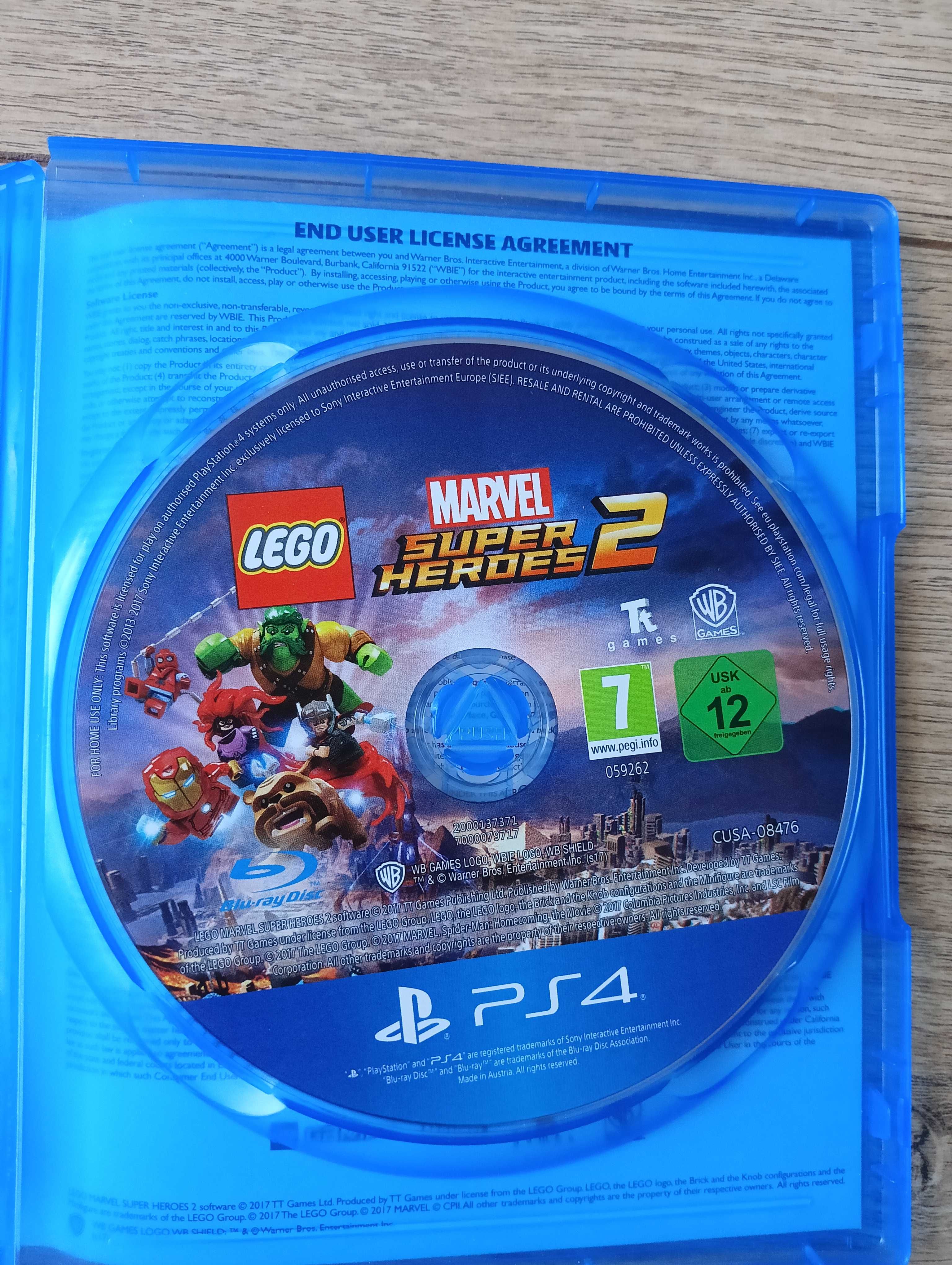 LEGO Marvel Super Heroes 2 PS4 wersja PL stan bardzo dobry