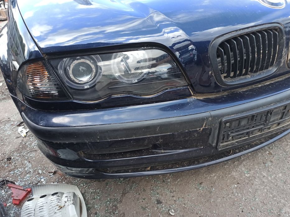 BMW e46 sedan błotnik lewy prawy zderzak przed lift