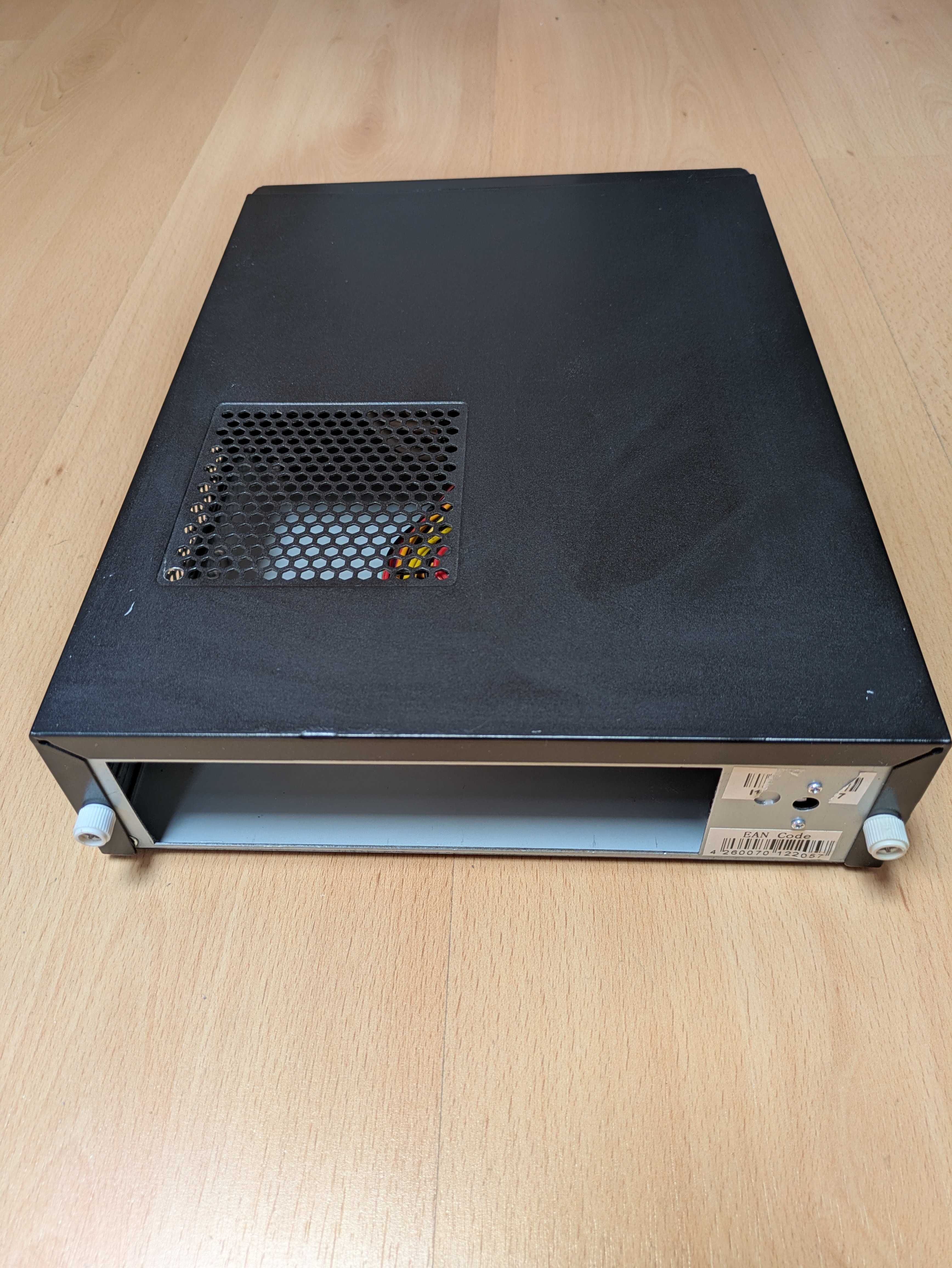 Caixa PC Mini-ITX com fonte de alimentação
