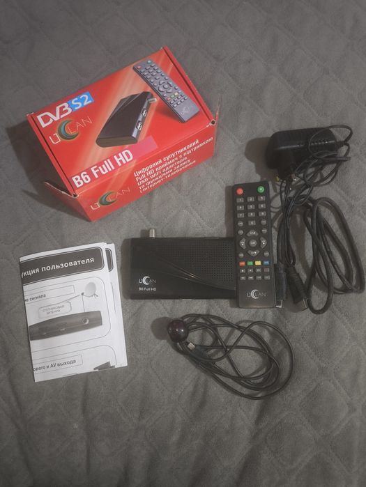 Тюнер/Ресивер саталітарний S2 UCLAN B6 Full HD