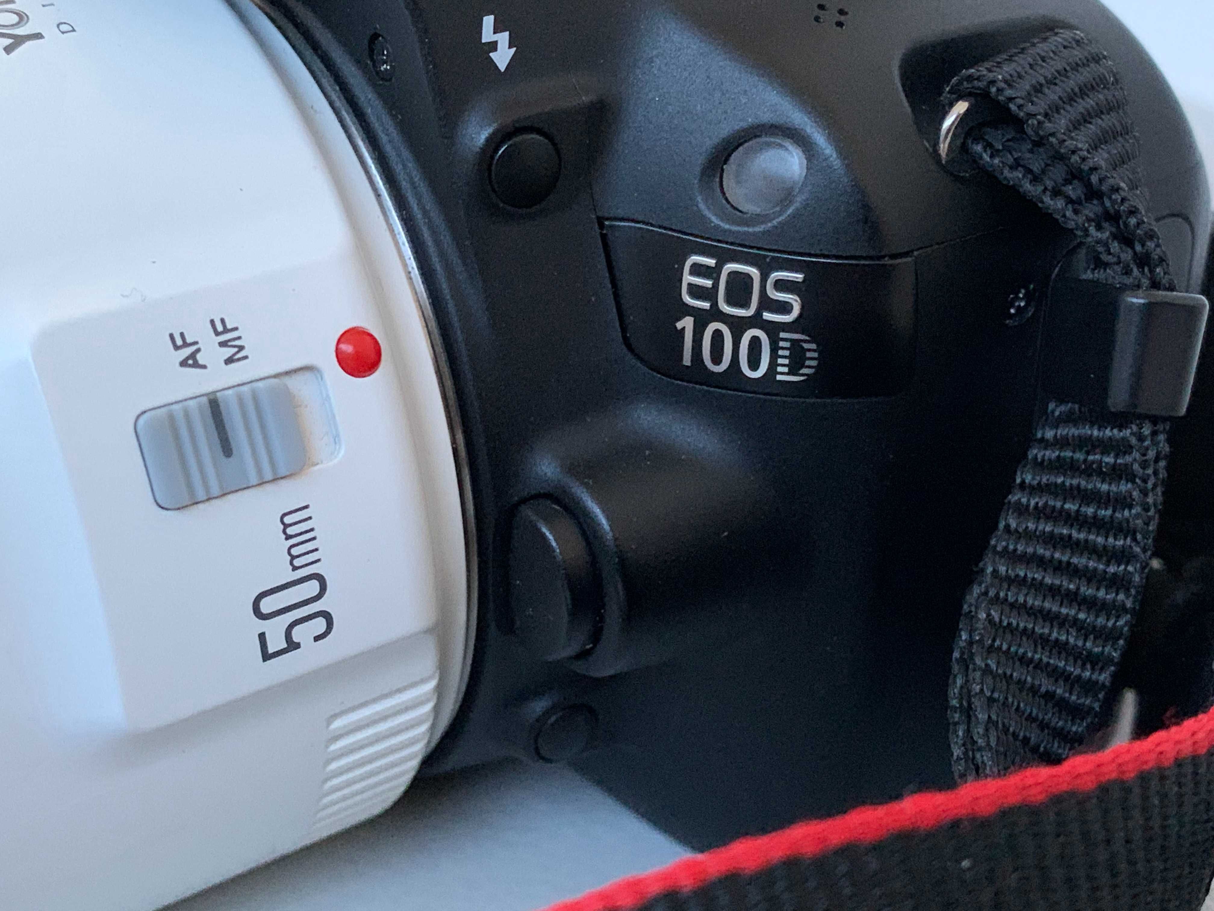 Canon EOS 100D + Yongnuo 50mm F/1.8 + сумка у подарунок! (стан нового)