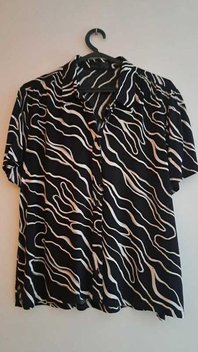 camisa feminina estampada