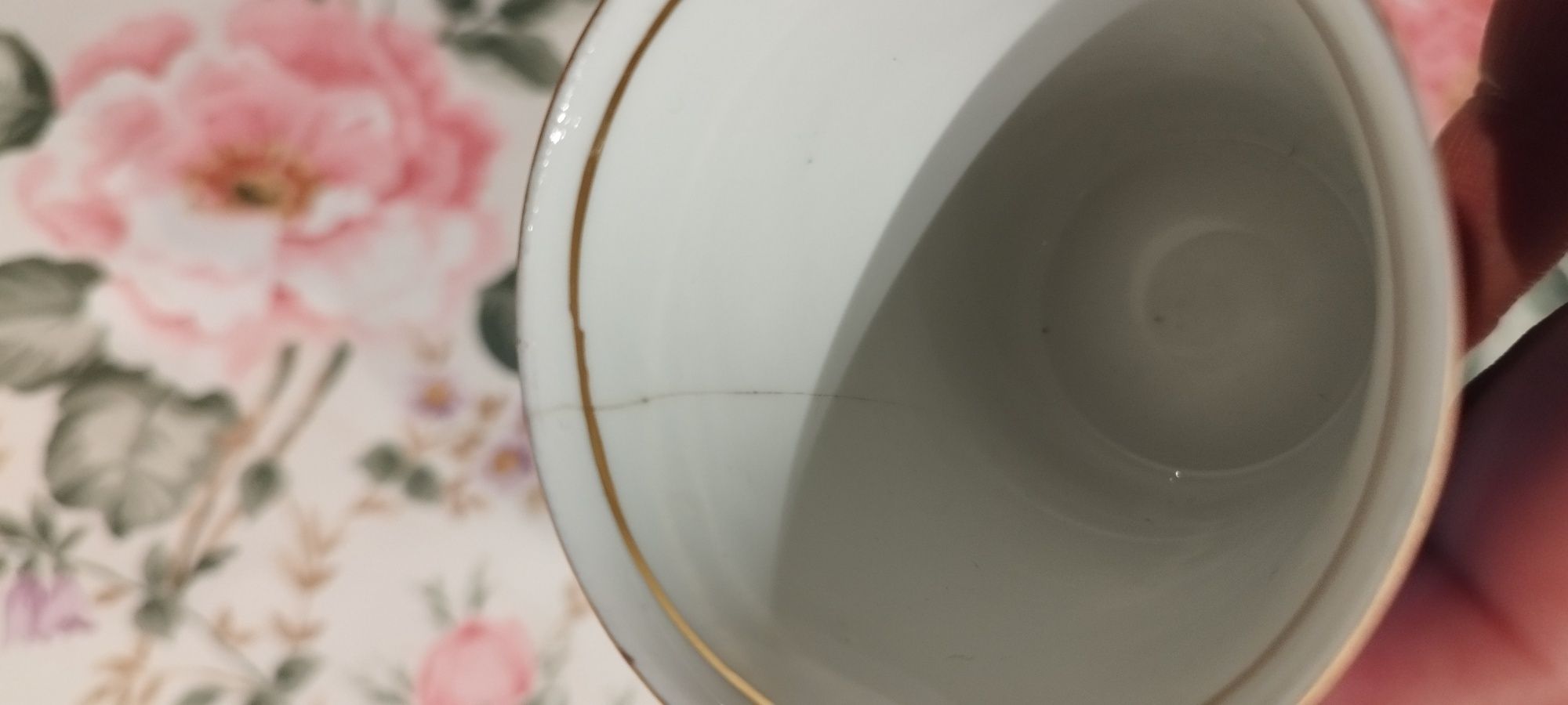 Porcelanowy serwis do kawy Ćmielów